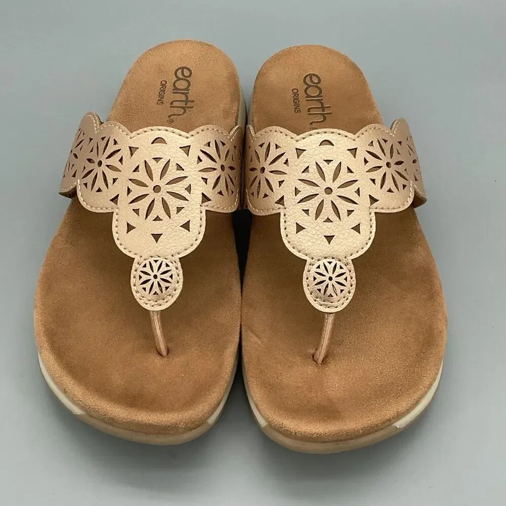 NEW Earth Women’s Sadie 3 Sandals Light Pink Size 7.5M